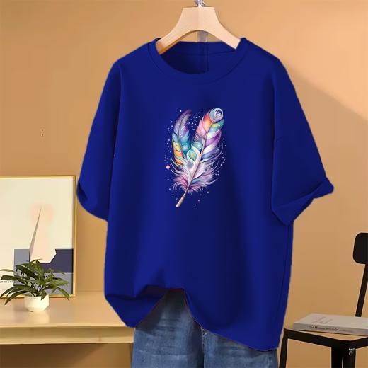 Lovely Drop shoulder T-shirt for Women